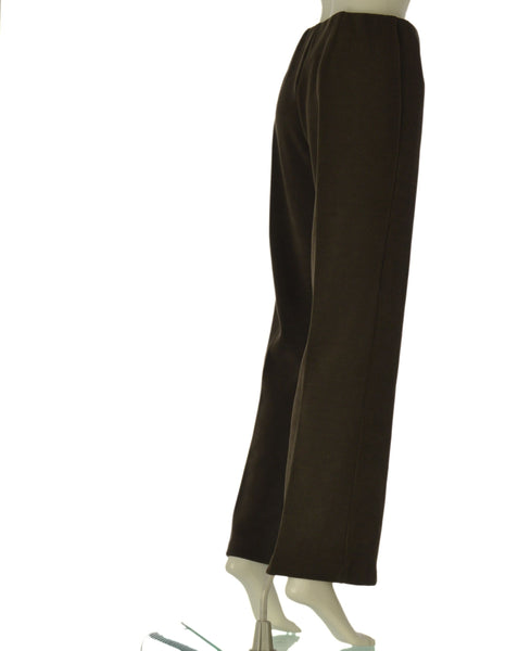 PANTALONE DONNA PERLA VELLUTO PALAZZO ELASTICO ART. MANUELA 26622