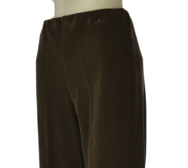 PANTALONE DONNA PERLA VELLUTO PALAZZO ELASTICO ART. MANUELA 26622