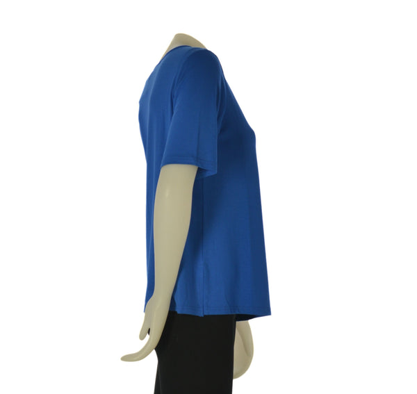 T-SHIRT DONNA RAGAZZA VISCOSA SPACCHI MARCA GAIA B. ART. 298/G