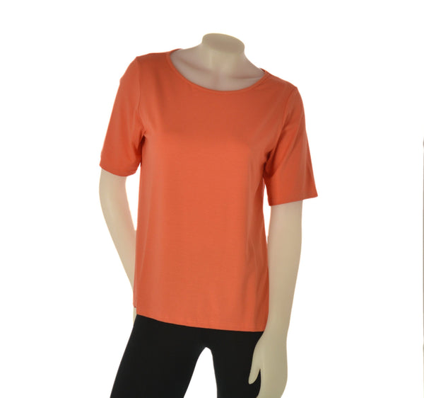 T-SHIRT DONNA RAGAZZA VISCOSA SPACCHI MARCA GAIA B. ART. 298/G