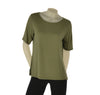 T-SHIRT DONNA RAGAZZA VISCOSA SPACCHI MARCA GAIA B. ART. 298/G