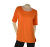 T-SHIRT DONNA RAGAZZA VISCOSA SPACCHI MARCA GAIA B. ART. 298/G