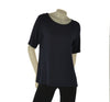 T-SHIRT DONNA RAGAZZA VISCOSA SPACCHI MARCA GAIA B. ART. 298/G