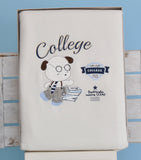 COPERTA IN CINIGLIA CULLA RICAMO CANE MARCA ELLEPI ART. 12417