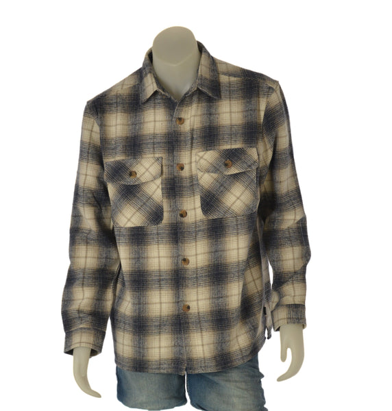 CAMICIA UOMO LOSAN FLANELLA PESANTE TASCHE BOTTONI ART. L26WH0301