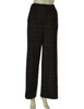 PANTALONE DONNA GRIFFAI PALAZZO TASCHE ZIP BOTTONE FANTASIA QUADRI TASCHE ART. DGF7498