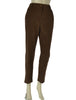 PANTALONE DONNA GRIFFAI CAPRI VELLUTO TASCHE ZIP BOTTONE ART. DGF7484