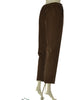 PANTALONE DONNA GRIFFAI CAPRI VELLUTO TASCHE ZIP BOTTONE ART. DGF7484