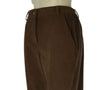PANTALONE DONNA GRIFFAI CAPRI VELLUTO TASCHE ZIP BOTTONE ART. DGF7484