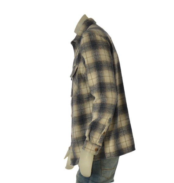 CAMICIA UOMO LOSAN FLANELLA PESANTE TASCHE BOTTONI ART. L26WH0301