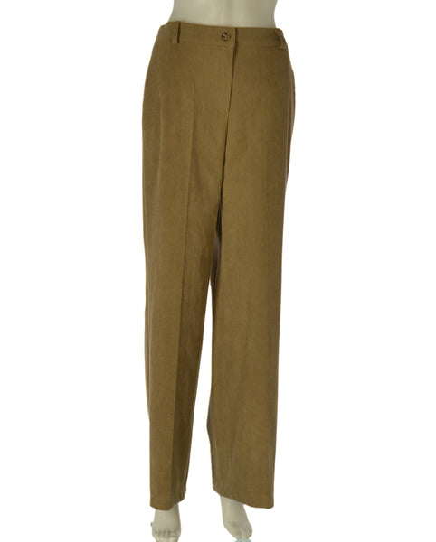 PANTALONE DONNA GRIFFAI PALAZZO VELLUTO TASCHE ELASTICO ART. DGF7487