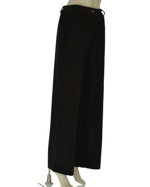 PANTALONE DONNA GRIFFAI PALAZZO VELLUTO TASCHE ELASTICO ART. DGF7487