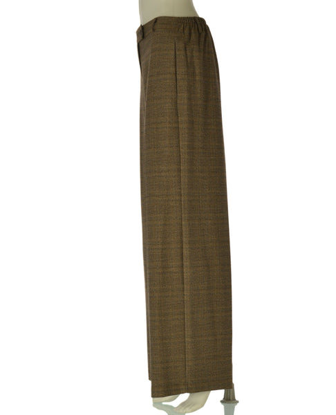 PANTALONE DONNA GRIFFAI PALAZZO FANTASIA QUADRI TASCHE ART. DGF7479