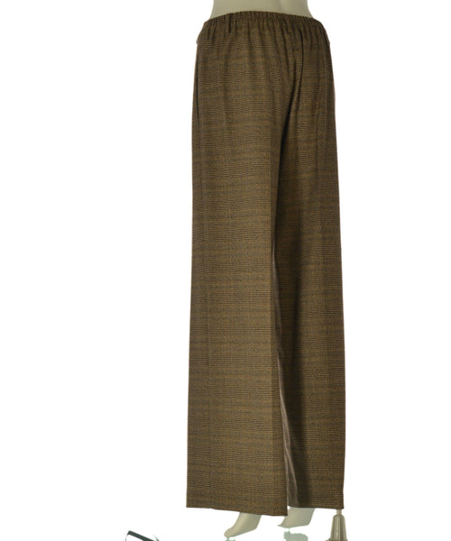 PANTALONE DONNA GRIFFAI PALAZZO FANTASIA QUADRI TASCHE ART. DGF7479