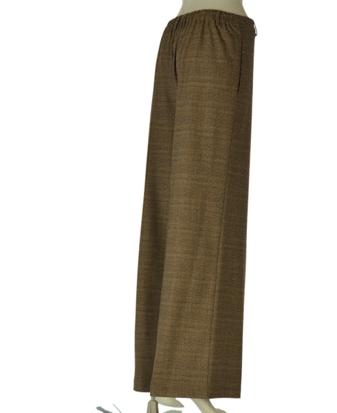 PANTALONE DONNA GRIFFAI PALAZZO FANTASIA QUADRI TASCHE ART. DGF7479