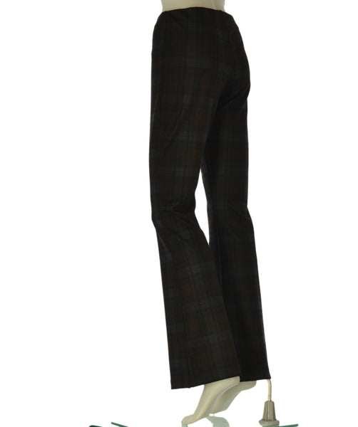 PANTALONE DONNA GRIFFAI A ZAMPA FANTASIA A QUADRI ELASTICIZZATO ART. DGF7496