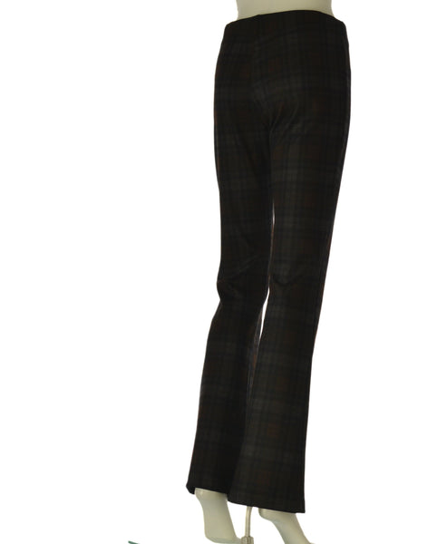 PANTALONE DONNA GRIFFAI A ZAMPA FANTASIA A QUADRI ELASTICIZZATO ART. DGF7496