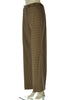 PANTALONE DONNA GRIFFAI  PALAZZO MICRO PIED DE POUL ZIP BOTTONE ART. DGF7477