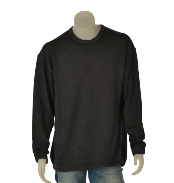 MAGLIONE UOMO MAXFORT TAGLIE OVER GIROCOLLO BASICO LANA ART. P2708