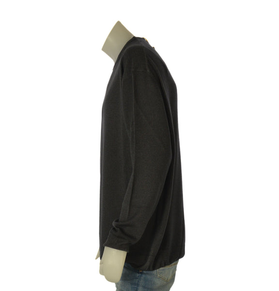 MAGLIONE UOMO MAXFORT TAGLIE OVER GIROCOLLO BASICO LANA ART. P2708