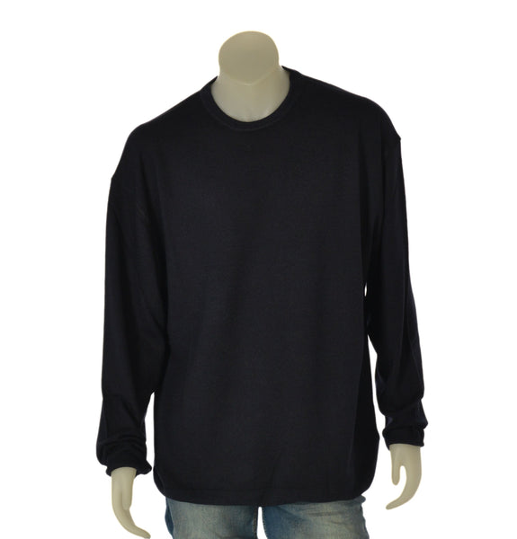 MAGLIONE UOMO MAXFORT TAGLIE OVER GIROCOLLO BASICO LANA ART. P2708