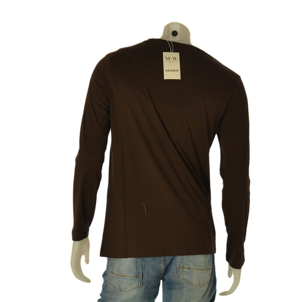 T-SHIRT UOMO LOSAN MANICA LUNGA STAMPA GIROCOLLO COTONE ART. 26WH0124