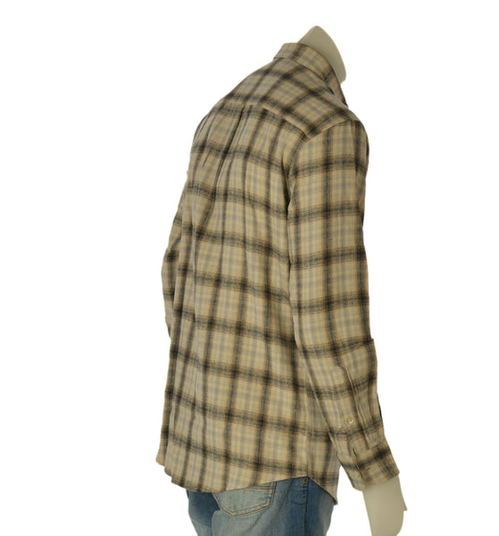 CAMICIA UOMO LOSAN BUTTON DOWN TASCHINI FLANELLA COTONE ART. L26WH0333