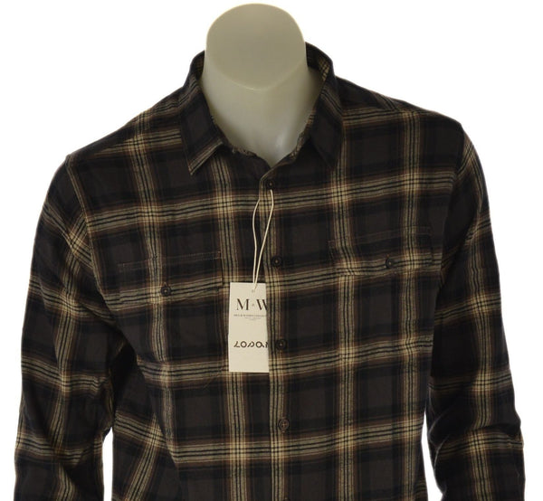 CAMICIA UOMO LOSAN FLANELLA QUADRI TASCHINI REGULR FIT COTONE ART. L26WH0312