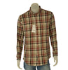 CAMICIA UOMO LOSAN BUTTON DOWN FLANELLA QUADRI TASCHINI COTNE ART. L26WH0336