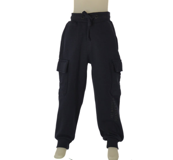 PANTALONE BAMBINO ZIPPY CARGO FELPATO ELASTICO ART. ZKBAP0401-26038