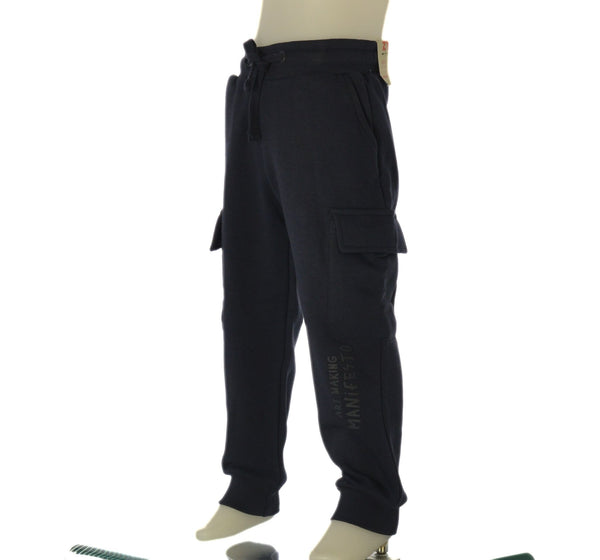 PANTALONE BAMBINO ZIPPY CARGO FELPATO ELASTICO ART. ZKBAP0401-26038