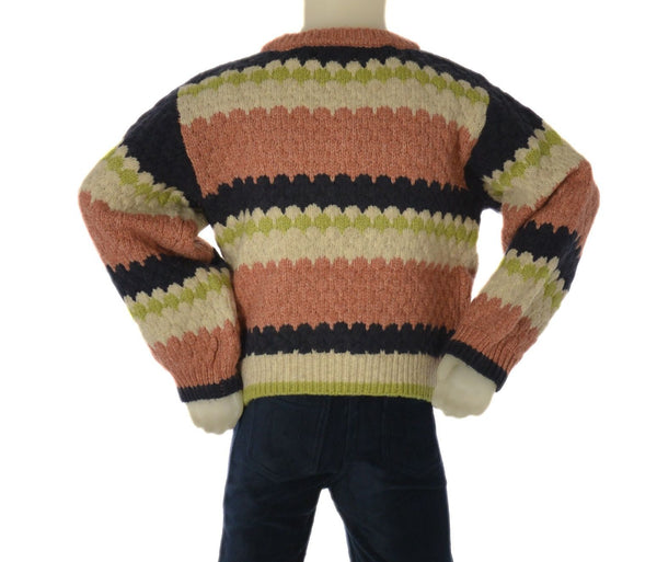 MAGLIONE BAMBINA ZIPPY GIROCOLLO LAVORATO ART. ZKGAP0202-26051