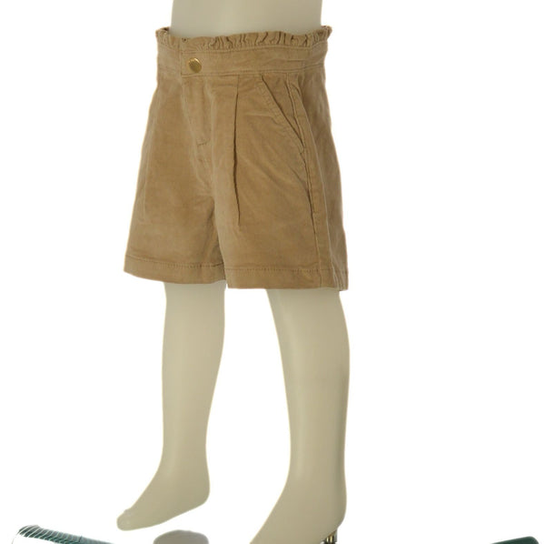 SHORTS BAMBINA ZIPPY VELLUTO ELASTICO ZIP TASCHE COTONE  ART. ZKGAP0402-26054