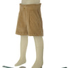 SHORTS BAMBINA ZIPPY VELLUTO ELASTICO ZIP TASCHE COTONE  ART. ZKGAP0402-26054