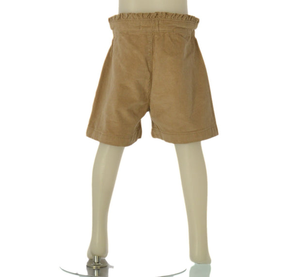 SHORTS BAMBINA ZIPPY VELLUTO ELASTICO ZIP TASCHE COTONE  ART. ZKGAP0402-26054