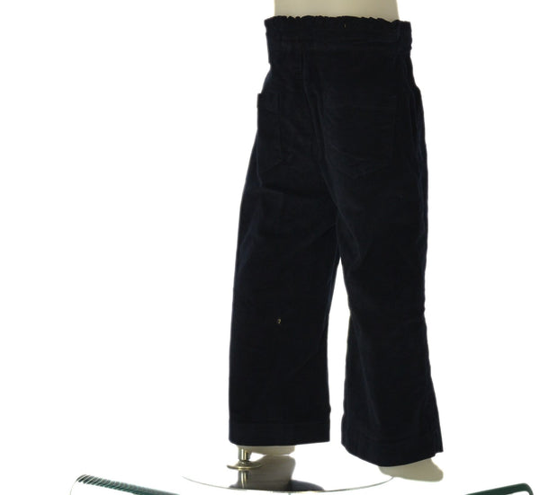 PANTALONE BAMBINA ZIPPY VELLUTO PALAZZO TASCHE COTONE  ART. ZKGAP0401-26061