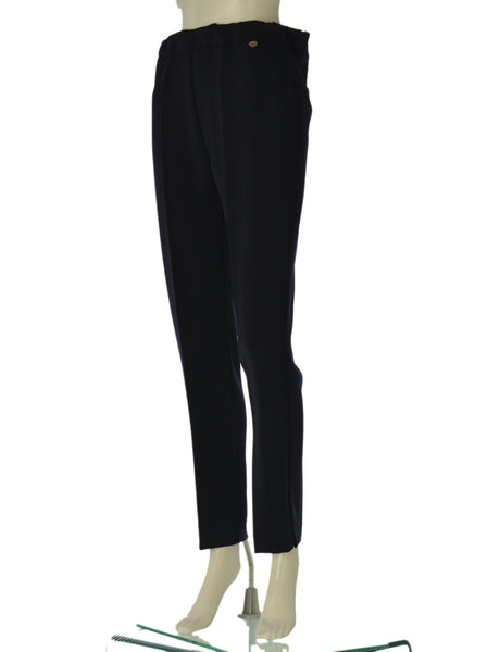 PANTALONE DONNA PERLA ELASTICO STRASS ELEGANTE ART. 26661