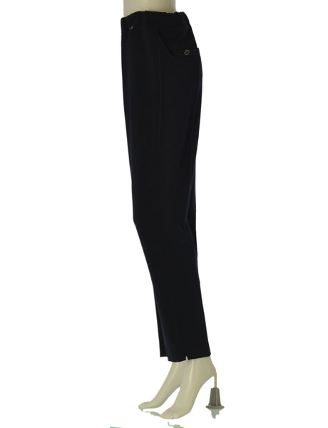 PANTALONE DONNA PERLA ELASTICO STRASS ELEGANTE ART. 26661