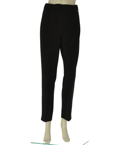 PANTALONE DONNA PERLA ELASTICO STRASS ELEGANTE ART. 26661