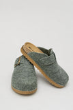 Ciabatte In Blu donna art DJ000012 IN LANA COTTA