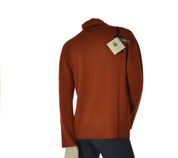 MAGLIONE DONNA RIVA TRICOT LUPETTO TRECCIA LANA MERINO ART. B515630