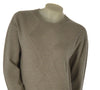 MAGLIONE DONNA RIVA TRICOT GIROCOLLO INTRECCI LANA MERINO ART. B515610