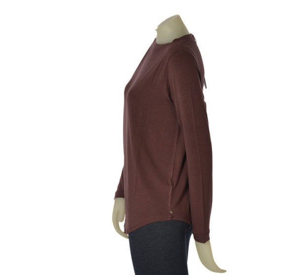 MAGLIA DONNA RAGNO COLLO BARCHETTA MANICA LUNGA VISCOSA ART. 70121B
