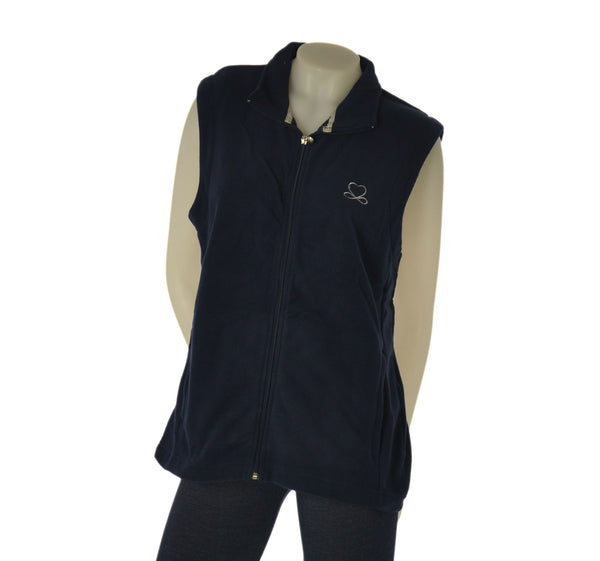 GILET DONNA IODIPIU TAGLIE COMODE MICROPILE FULL ZIP TASCHE ART. IP0078