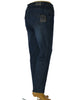 JEANS DONNA EMANUELA COSTA TAGLIE OVER CINQUE TASCHE ELASTICIZZATO STRASS ART. EC6908