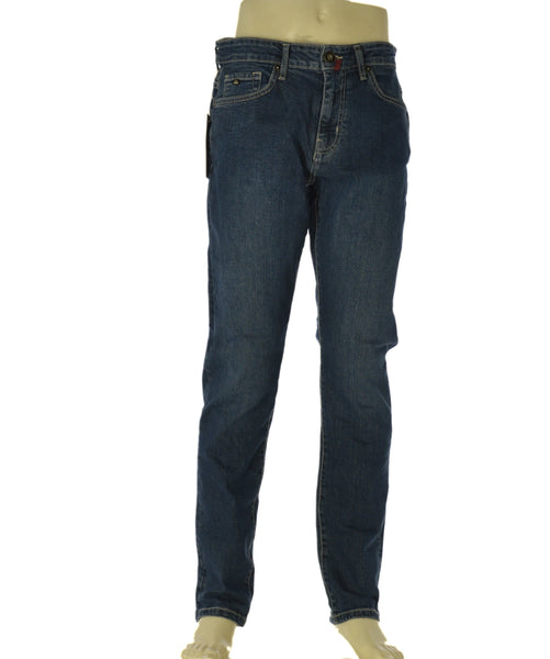 JEANS UOMO RIFLE CINQUE TASCHE ZIP BOTTONE REGULAR FIT ELASTICIZZATO ART. RF621