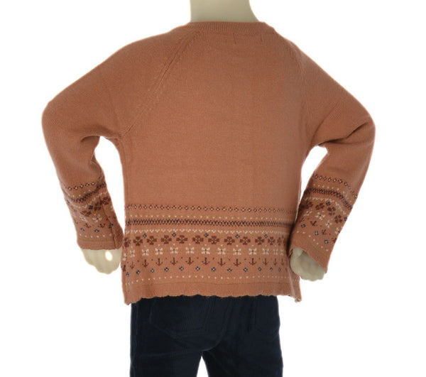 CARDIGAN NEONATA ZIPPY GIROCOLLO GRECHE BOTTONI VISCOSA ART. ZBGAP0201-26020