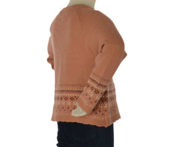 CARDIGAN NEONATA ZIPPY GIROCOLLO GRECHE BOTTONI VISCOSA ART. ZBGAP0201-26020