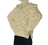 FELPA NEONATA ZIPPY FELPATA CAPPUCCIO FULL ZIP SPACCHI STAMPA ART. ZBGAP0201-26016