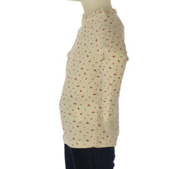 MAGLIA NEONATA ZIPPI GIROCOLLO MANICA LUNGA COSTINE STAMPA BOTTONI A PRESSIONE COTONE ART. ZBGAP0303-26059